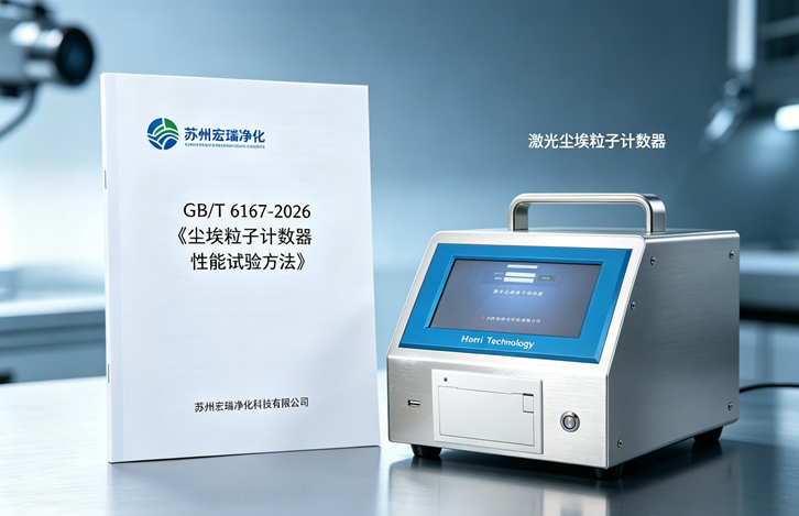 參與國標(biāo)起草｜蘇州宏瑞深度解讀 GB/T 6167-2026《塵埃粒子計數(shù)器性能試驗方法》